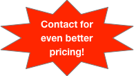 Contact for even better pricing!